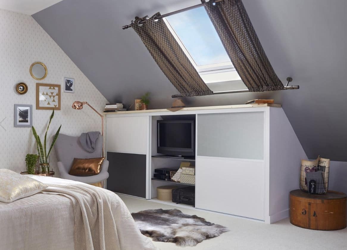 Perete de accent lateral